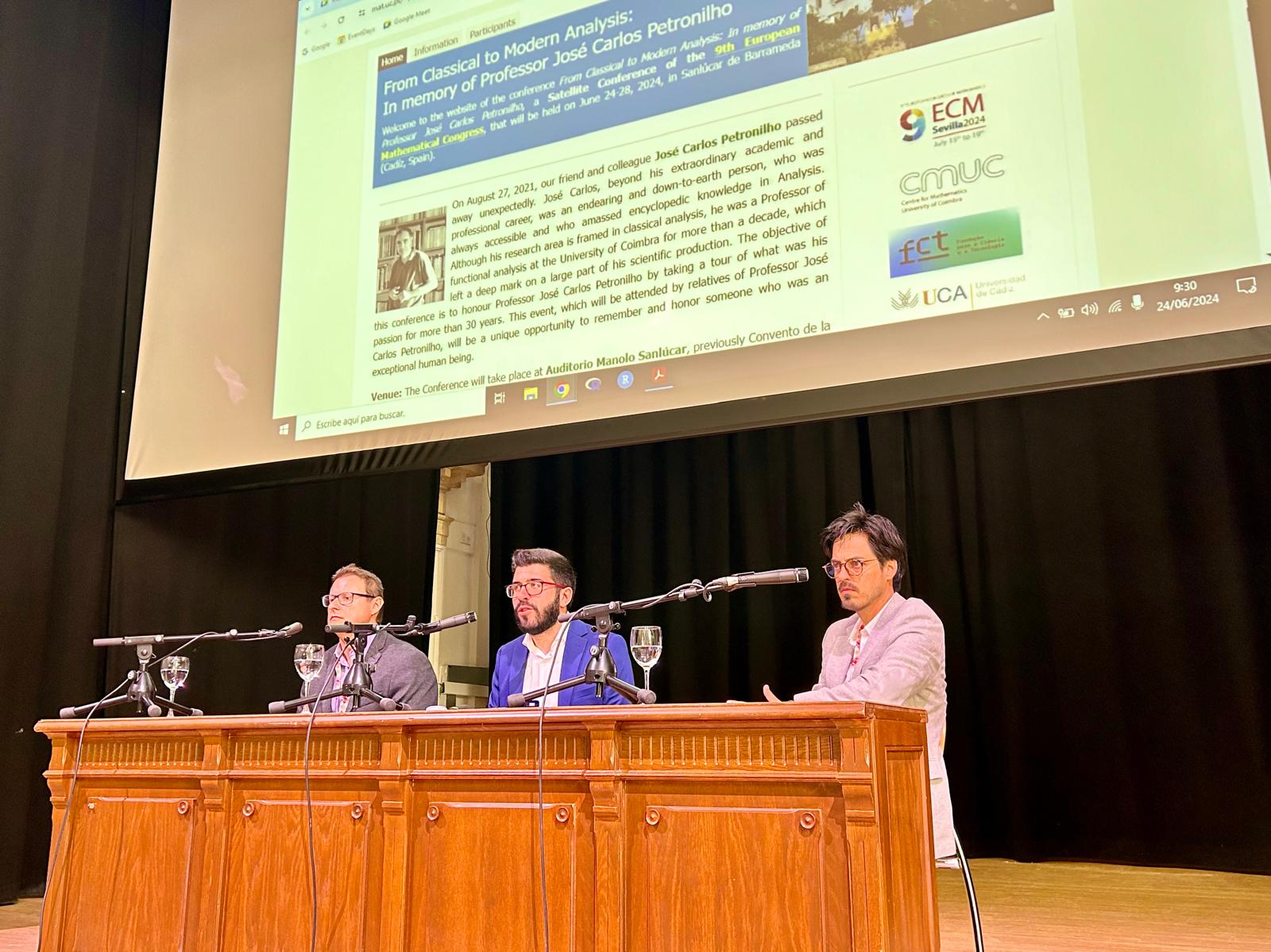 EL CONGRESO INTERNACIONAL DE MATEMÁTICAS REÚNE EN EL AUDITORIO